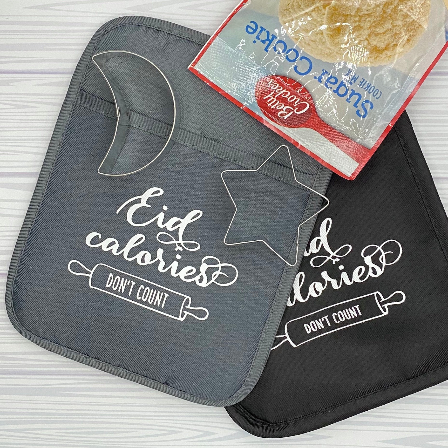 pot holder cookie mix gift Pot Holder Eid Gift Set | DIY Eid Cookie Kit | Family Eid Gift