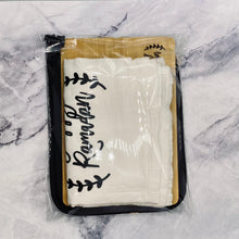 Load image into Gallery viewer, Happy Ramadan kitchen Gift Set | Potholder | Cutting Board | Charcuterie | Towel | Kitchen Essentials | Family Eid Gift